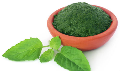 benefits of basil leaves paste