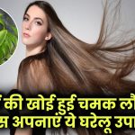 Hair Care: बालों की खोई हुई चमक लौटाएं! बस अपनाएं ये आसान घरेलू उपाय