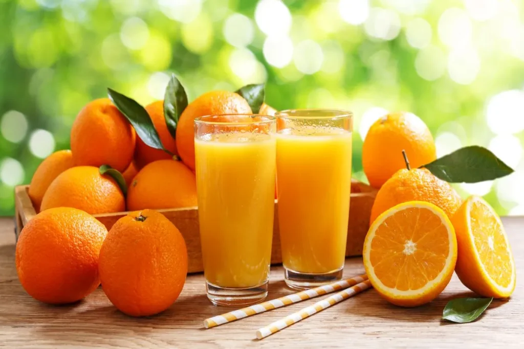 संतरे का जूस (Orange Juice)