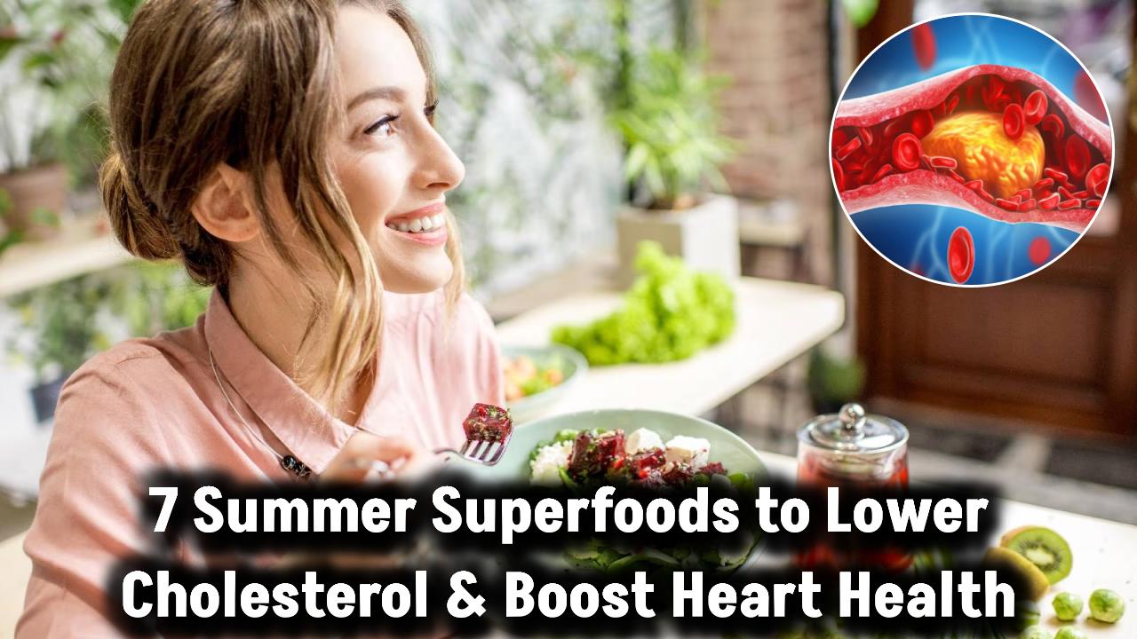 7 Summer Superfoods to Naturally Lower Bad LDL Cholesterol and Boost Heart Health