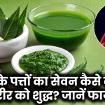 Blood Purification: नीम के पत्तों का सेवन कैसे करेगा शरीर को शुद्ध? जानें फायदे