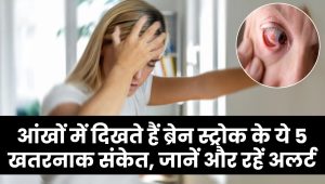 Brain Stroke Symptoms in Eyes: आंखों में दिखते हैं ब्रेन स्ट्रोक के ये 5 खतरनाक संकेत, जानें और रहें अलर्ट