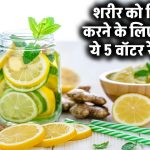 Detox Water Recipes: शरीर को डिटॉक्स करने के लिए अपनाएं ये 5 वॉटर रेसिपीज़​