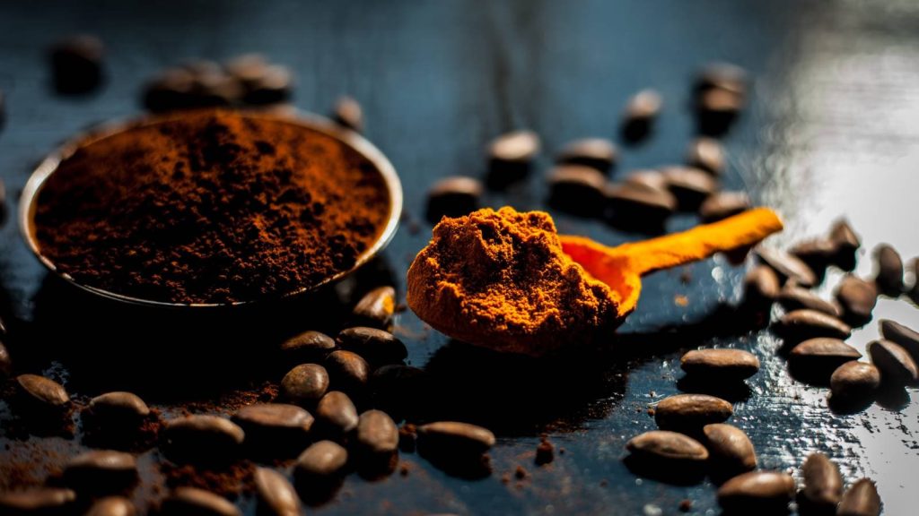 Coffee haldi paste