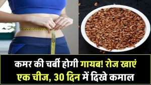 कमर की चर्बी होगी गायब! सिर्फ एक चीज खाइए रोज, 30 दिन में दिखेगा जबरदस्त फर्क – जानें चमत्कारी तरीका
